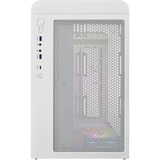 FSP S380-WA Carcasa Micro Tower mITX, mATX Blanco ARGB, Cajas de torre blanco, mATX Blanco ARGB, Micro Torre, PC, Blanco, micro ATX, Mini-ITX, SPCC, Vidrio templado, Juego