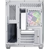 FSP S380-WA Carcasa Mini Tower mITX, mATX Blanco ARGB, Cajas de torre blanco, mATX Blanco ARGB, Micro Torre, PC, Blanco, micro ATX, Mini-ITX, SPCC, Vidrio templado, Juego