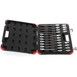 GEDORE puntas de destornillador rojas 1/2" XZN, Llave de tubo negro/Rojo