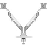 ICY BOX IB-MS514-TSS, Soporte de monitor plateado/blanco
