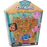 Just Play Caja Disney Doorables Stitch con 8 figuras exclusivas, Muñecos 