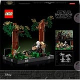 LEGO 75353 Star Wars, Diorama: Duelo de Speeders en Endor™, Juegos de construcción 