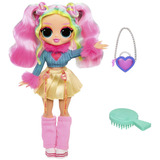 MGA Entertainment L.O.L. Surprise O.M.G. Entry Doll - Bubblegum D.J., Muñecos L.O.L. Surprise! Entry Doll - Bubblegum D.J., Muñeca fashion, Femenino, 4 año(s), Niño/niña, Multicolor