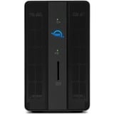 OWC Gemini Thunderbolt Dock y carcasa de almacenamiento RAID de doble bahía, Caja de unidades negro