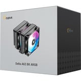 Ocypus Delta A62 ARGB, Disipador de CPU negro