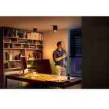 Philips Hue White Ambiance foco individual Pillar, Luz de LED negro