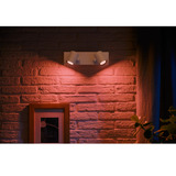 Philips Hue White & Color Ambiance Argenta Foco Doble, Luz de LED blanco