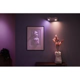 Philips Hue White & Color Ambiance Argenta Foco Doble, Luz de LED blanco