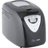 Princess 152009 Panificadora Negra negro/Plateado, 907,2 g, Ventana de visión, Control regulable del dorado de la corteza, Función mantener caliente, 600 W, Negro, Plata