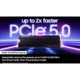 Samsung MZ-VAP1T0 1 TB M.2 PCI Express 5.0 NVMe V-NAND TLC, Unidad de estado sólido 1 TB, M.2, 14700 MB/s