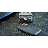 SanDisk Extreme Portable 500 GB Negro, Unidad de estado sólido negro/Naranja, 500 GB, USB Tipo C, 3.2 Gen 2 (3.1 Gen 2), 1050 MB/s, Protección mediante contraseña, Negro