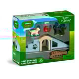 Schleich Farm World tiempo de aventura para cachorros, Muñecos 