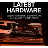 Seagate FireCuda 530 M.2 4000 GB PCI Express 4.0 3D TLC NVMe, Unidad de estado sólido 4000 GB, M.2, 7300 MB/s