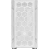 SilverStone FARA H1M Micro Torre Blanco, Cajas de torre blanco, Micro Torre, PC, Blanco, micro ATX, Mini-DTX, Mini-ITX, Plástico, Acero, 16 cm