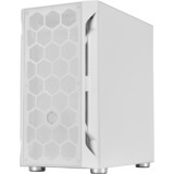 SilverStone FARA H1M Micro Torre Blanco, Cajas de torre blanco, Micro Torre, PC, Blanco, micro ATX, Mini-DTX, Mini-ITX, Plástico, Acero, 16 cm