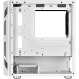 SilverStone FARA H1M Micro Torre Blanco, Cajas de torre blanco, Micro Torre, PC, Blanco, micro ATX, Mini-DTX, Mini-ITX, Plástico, Acero, 16 cm