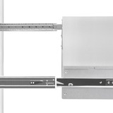 SilverStone RMS03-26 Kit de carriles de rack, Raíles de instalación Kit de carriles de rack, Metálico, 45 kg