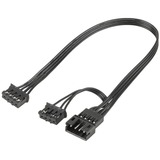 SilverStone SF160B-ARGB, Ventilador negro