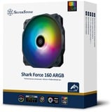 SilverStone SF160B-ARGB, Ventilador negro