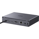UGREEN Maxidok 10-in-1 Thunderbolt 5 Acoplamiento, Estación de acoplamiento plateado, Acoplamiento