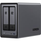 Ugreen NASync DXP2800 NAS System 2-Bay Compacto Intel® N N100 8 GB DDR5 0 TB UGOS Pro Negro NAS, Compacto, Intel® N, N100, 8 GB, DDR5