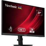ViewSonic VG Series VG2709-2K-MHDU-2 pantalla para PC 68,6 cm (27") 2560 x 1440 Pixeles Quad HD LED Negro, Monitor LED negro, 68,6 cm (27"), 2560 x 1440 Pixeles, Quad HD, LED, 4 ms, Negro