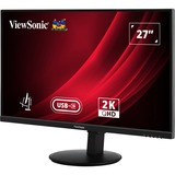 ViewSonic VG Series VG2709-2K-MHDU-2 pantalla para PC 68,6 cm (27") 2560 x 1440 Pixeles Quad HD LED Negro, Monitor LED negro, 68,6 cm (27"), 2560 x 1440 Pixeles, Quad HD, LED, 4 ms, Negro