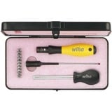 Wiha Juego de destornilladores de torque TorqueVario-S ESD negro/Amarillo