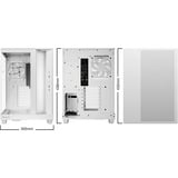 be quiet! Light Base 500 LX White Midi Tower Blanco, Cajas de torre blanco, Midi Tower, PC, Blanco, ATX, micro ATX, Mini-ITX, Acrilonitrilo butadieno estireno (ABS), Vidrio, Acero, Juego