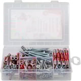 fischer 541109, Pasador gris claro/Rojo