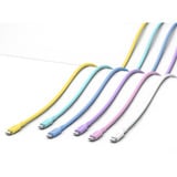 goobay Cable de silicona USB 2.0 blanco, conector USB-C > conector USB-C blanco