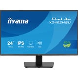 iiyama X2492HSU-B1, Monitor LED negro (mate)
