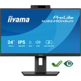 iiyama XUB2490HSUH-B2 pantalla para PC 60,5 cm (23.8") 1920 x 1080 Pixeles Full HD LED Negro, Monitor LED negro (mate), 60,5 cm (23.8"), 1920 x 1080 Pixeles, Full HD, LED, 4 ms, Negro