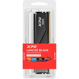 ADATA LANCER BLADE RGB DDR5 módulo de memoria 32 GB 1 x 32 GB 288-pin DIMM ECC, Memoria RAM negro, 32 GB, 1 x 32 GB, DDR5, 6000 MHz, 288-pin DIMM