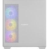 ALTERNATE ALT-ICUECS-AMD-002, Gaming-PC blanco/Transparente