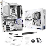 ASRock 90-MXBQC0-A0UAYZ, Placa base blanco