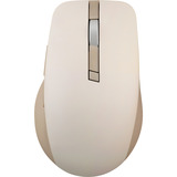 ASUS SmartO Mouse MD200 Silent Plus ratón Oficina Ambidextro RF Wireless + Bluetooth Óptico 4200 DPI beige, Ambidextro, Óptico, RF Wireless + Bluetooth, 4200 DPI, Beige