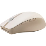 ASUS SmartO Mouse MD200 Silent Plus ratón Oficina Ambidextro RF Wireless + Bluetooth Óptico 4200 DPI beige, Ambidextro, Óptico, RF Wireless + Bluetooth, 4200 DPI, Beige