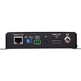 ATEN Switch DisplayPort / HDMI / VGA con transmisor HDBaseT, Display Port Switch  4096 x 2160 Pixeles, Transmisor de señales AV, 100 m, Alámbrico, Negro, HDCP