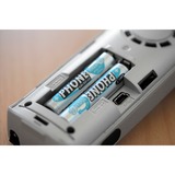 Ansmann 800 mAh DECT AAA Níquel-metal hidruro (NiMH), Batería plateado, AAA, Níquel-metal hidruro (NiMH), 1,2 V, 800 mAh, 10,5 x 10,5 x 44,5 mm