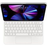 Apple MJQJ3D/A teclado para móvil Blanco QWERTZ Alemán blanco, QWERTZ, Alemán, Trackpad, 1 mm, Apple, iPad Pro 12.9-inch (3rd, 4th or 5th generation) iPad Pro 11-inch (1st, 2nd or 3rd generation) iPad...