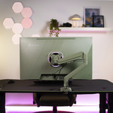 Arozzi Alzare Neo Single, Soporte de monitor verde