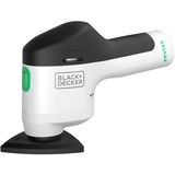 BLACK+DECKER REVDS12C-QW, Lijadora Delta blanco/Negro