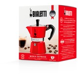 Bialetti 0004942/NP, Cafetera espresso rojo