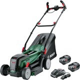 Bosch 37-550 Cortacésped de empuje a gasolina Batería Negro, Verde verde/Negro, Cortacésped de empuje a gasolina, 550 m², 37 cm, 2,5 cm, 7 cm, Cuchillas giratorias