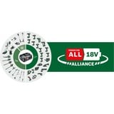 Bosch Atornillador percutor inalámbrico EasyImpact 18V-40, Taladro/destornillador verde/Negro
