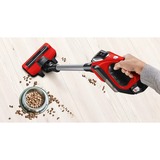 Bosch Serie 8 BBS81PETM aspiradora de mano Rojo Sin bolsa, Aspirador vertical rojo/Negro, Secar, Filtro higiénico, Ciclónico, Suelo duro, Alfombra, Suelo duro, Escalones, Tapicería, 76 dB, Sin bolsa