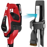 Bosch Serie 8 BBS81PETM aspiradora de mano Rojo Sin bolsa, Aspirador vertical rojo/Negro, Secar, Filtro higiénico, Ciclónico, Suelo duro, Alfombra, Suelo duro, Escalones, Tapicería, 76 dB, Sin bolsa