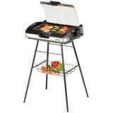 Cloer 6720 barbacoa y parrilla al aire libre 2200 W Negro negro, 2200 W, Negro, 290 x 390 mm, 230 V