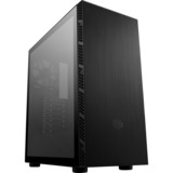 Cooler Master MasterBox MB600L V2 Midi Tower Negro, Cajas de torre negro, Midi Tower, PC, Negro, ATX, micro ATX, Mini-ITX, Plástico, Acero, Vidrio templado, 16,1 cm